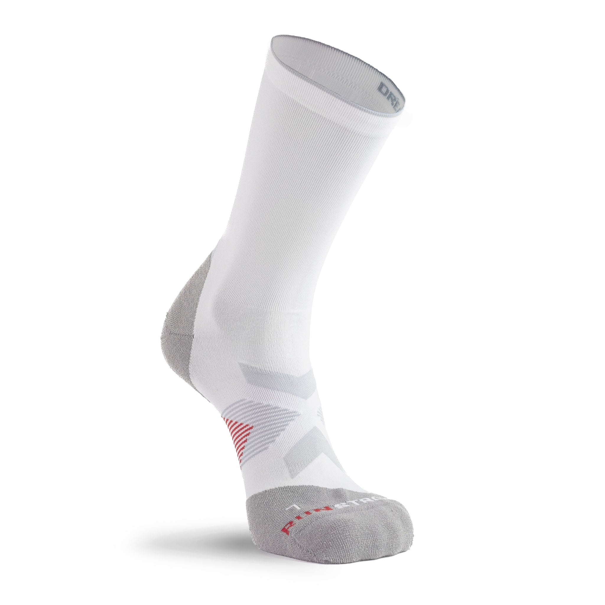 Arid Lightweight Crew Running Sock White Small - Fox River