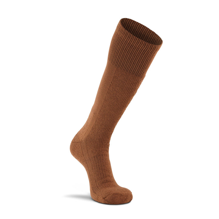 Cold Weather Heavyweight Mid-Calf Boot Military Sock Coyote Brown Medium - Fox River