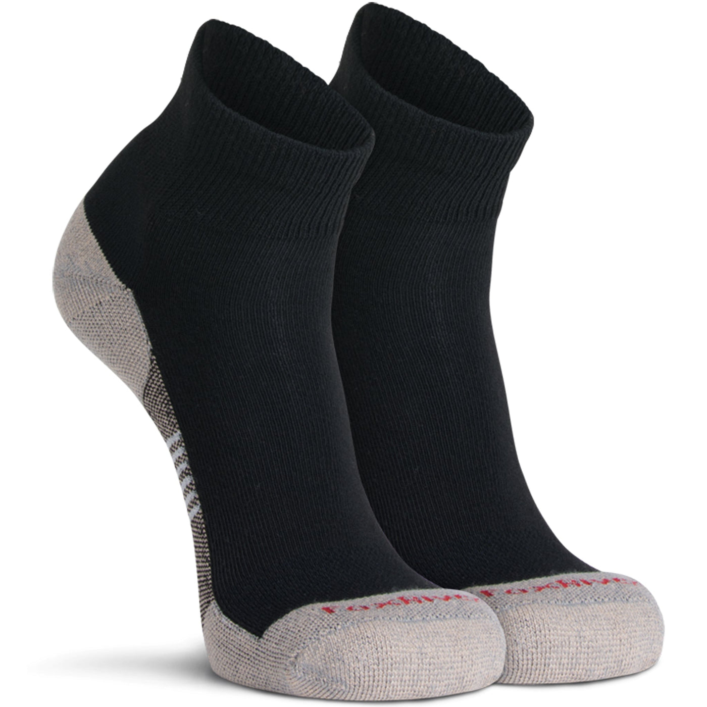 Diabetic Plus Lightweight Quarter Crew Black/Grey Medium - Fox River® Socks
