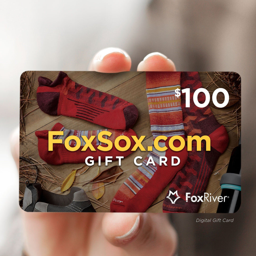 Electronic Gift Card $10.00 - Fox River® Socks