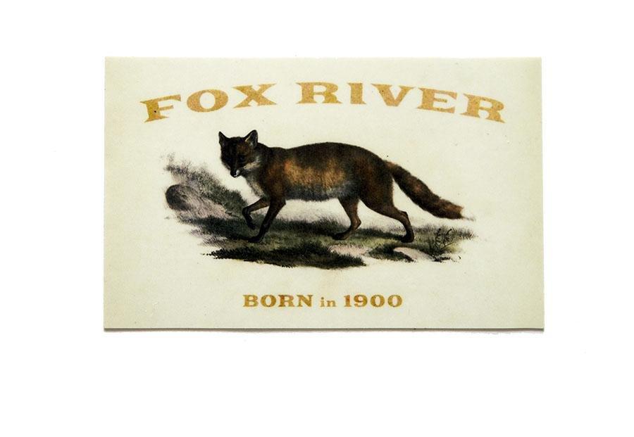 Fox River Vintage Wisaka Sticker - Fox River® Socks