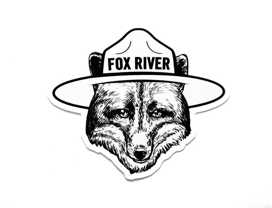 Fox River Wisaka The Fox Sticker - Fox River® Socks