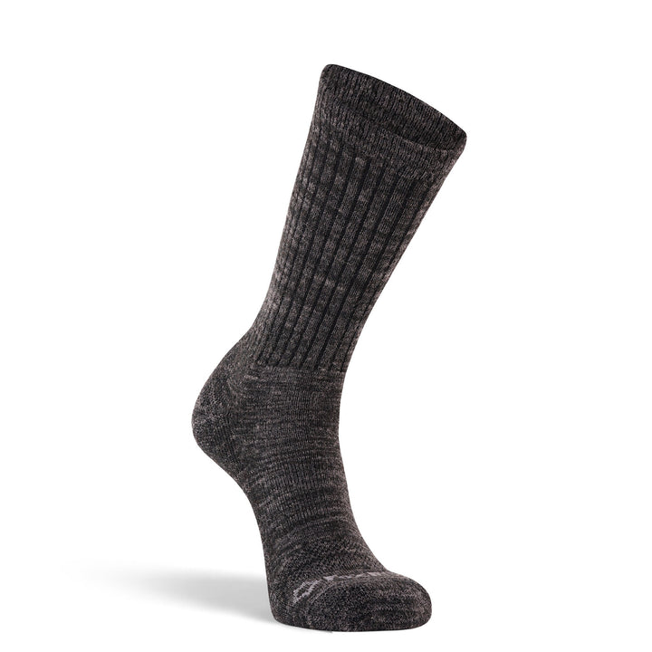 Jasper Medium Weight Crew Hiking Sock Black Small - Fox River