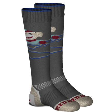 Kid's Monkey Ski, Monkey Do Lightweight Over-the-Calf Iron Small - Fox River