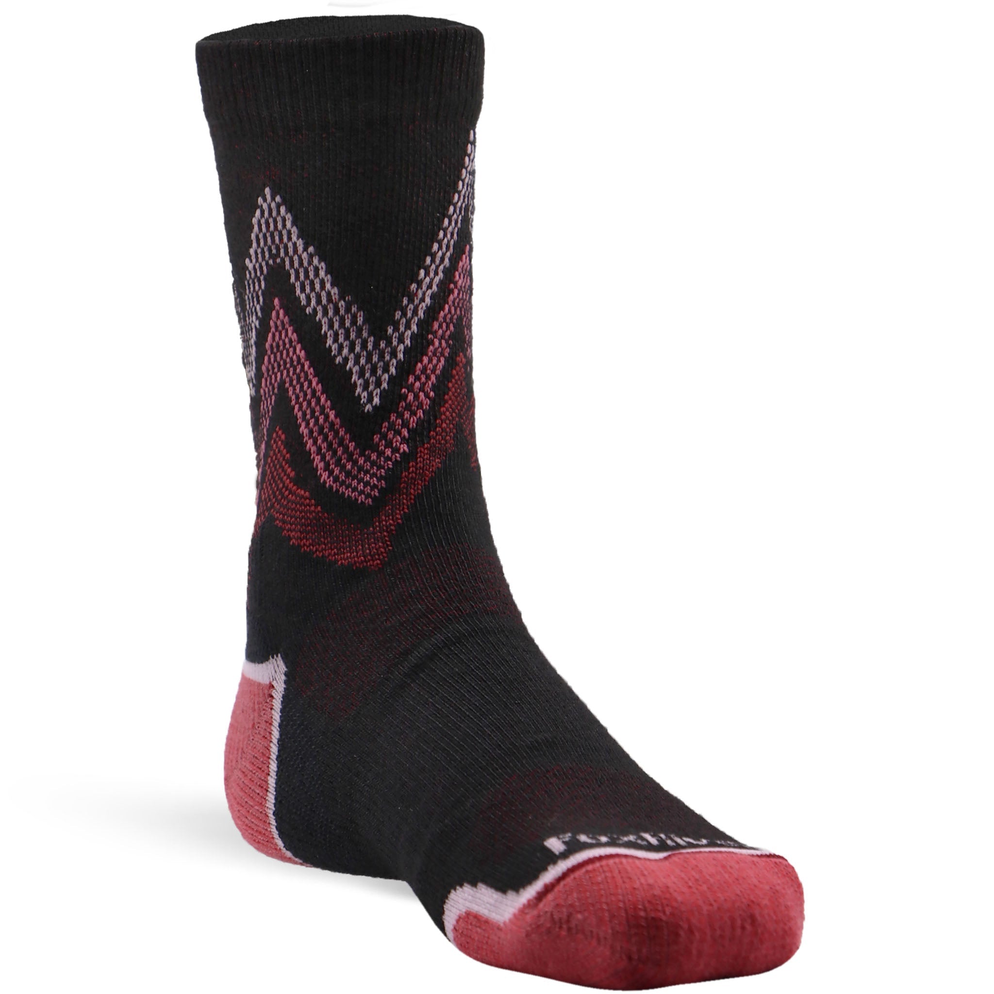 Kid's Mountain Hiker Lightweight Crew Hiking Sock Black Kids' Small - Fox River