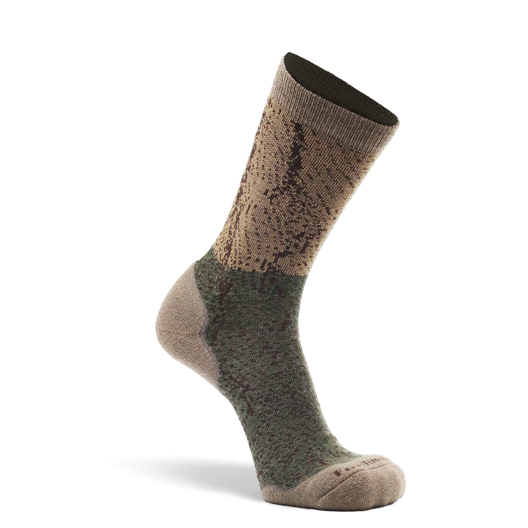 Men's Chichaqua Medium Weight Crew Hiking Sock Shitake Medium - Fox River