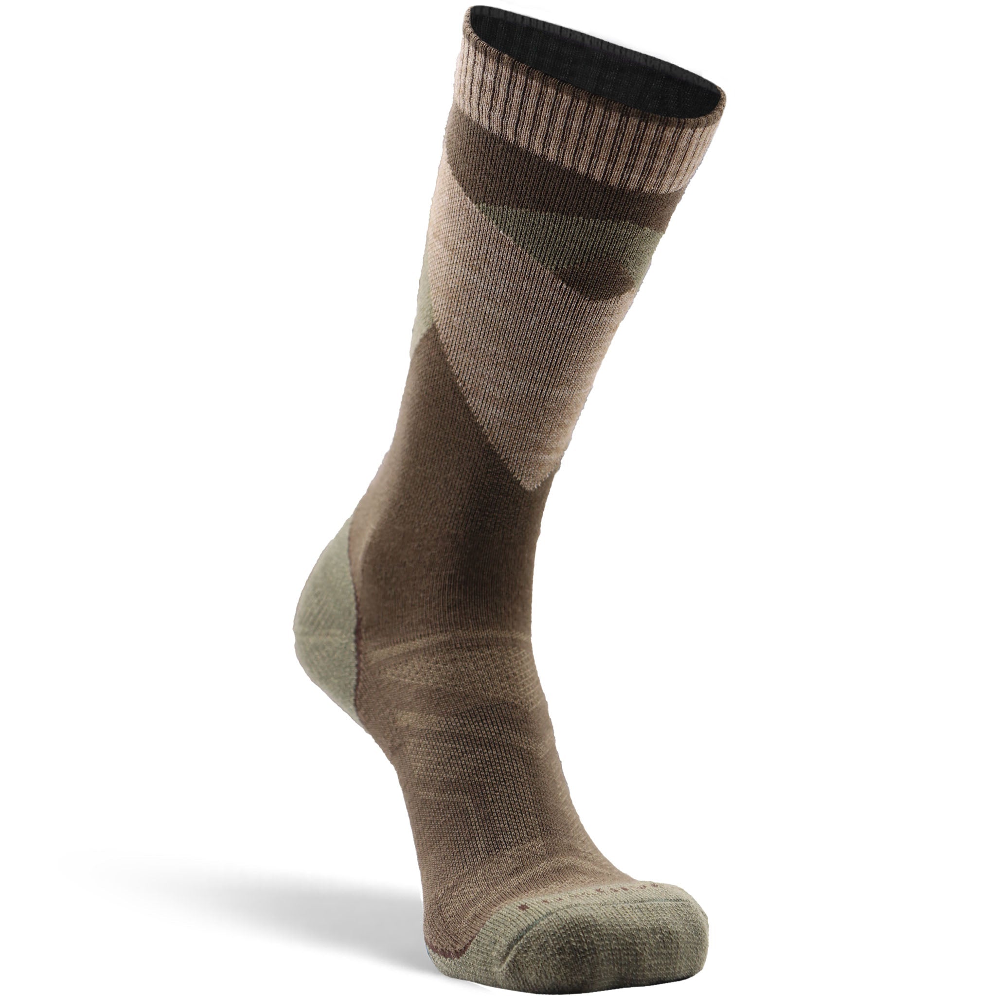 Men's Switchback Lightweight Crew Hiking Sock Olive Medium - Fox River