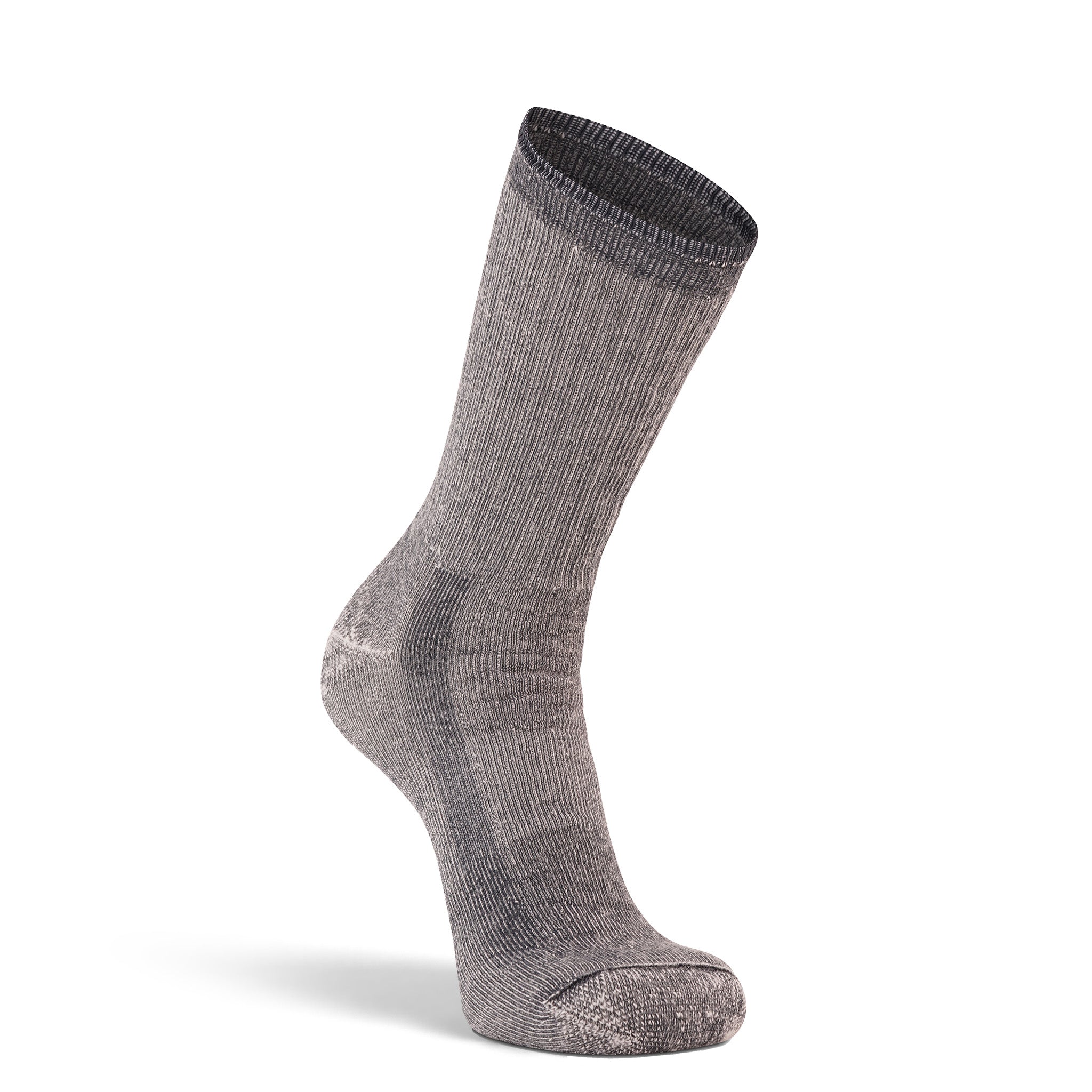 Men's Trailmaster Medium Weight Crew Hiking Sock Charcoal Medium - Fox River