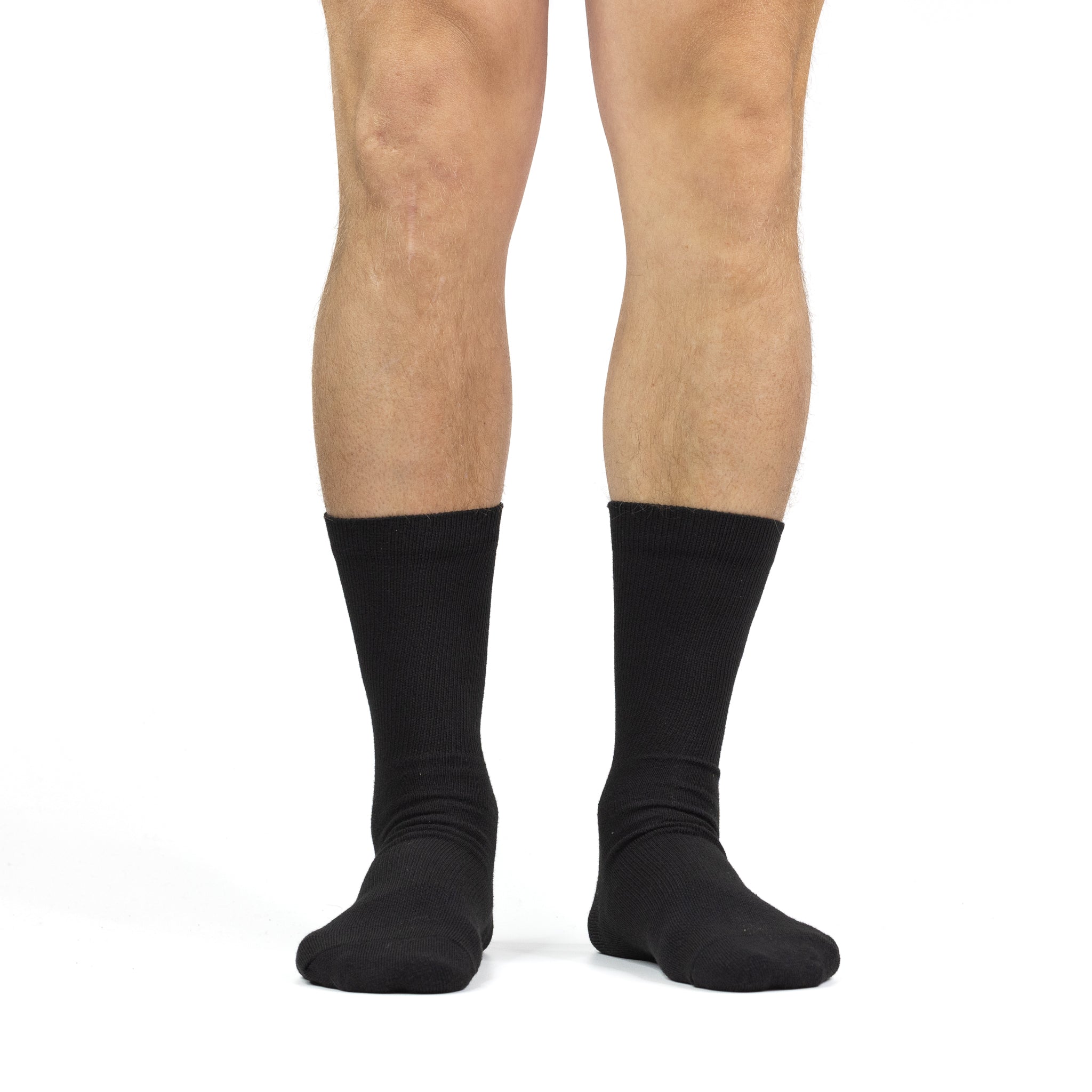 Dress Liner Ultra-Lightweight Crew Military Sock - 2 Pack - Fox River Black / Large Dress Liner Ultra-Lightweight Crew Military Sock - 2 Pack - Fox River Black / Large