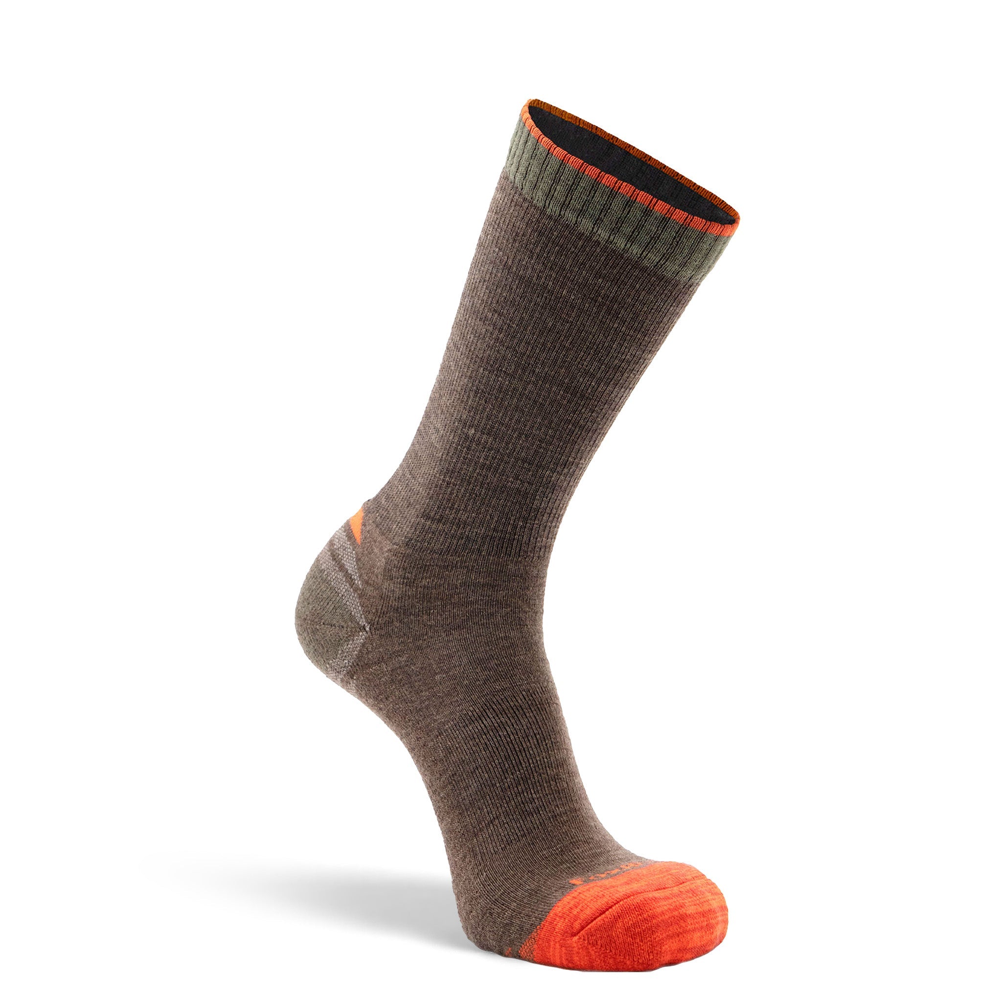 Original Hunt Medium Weight Crew Hunting Sock Brown Medium - Fox River