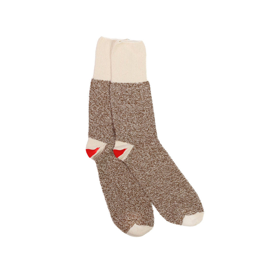 Original Rockford Red Heel Lightweight Crew - (Crafting Sock) Brown Medium - Fox River