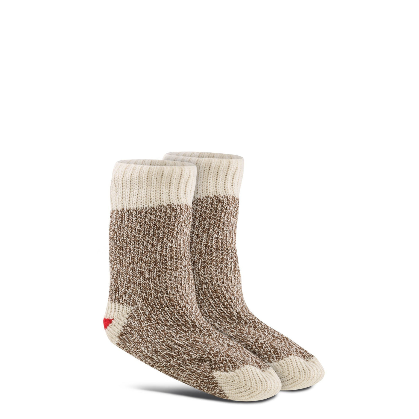 Original Rockford Red Heel Mini- 2 Pack (Crafting Sock) Brown Heather Kid's Small - Fox River® Socks