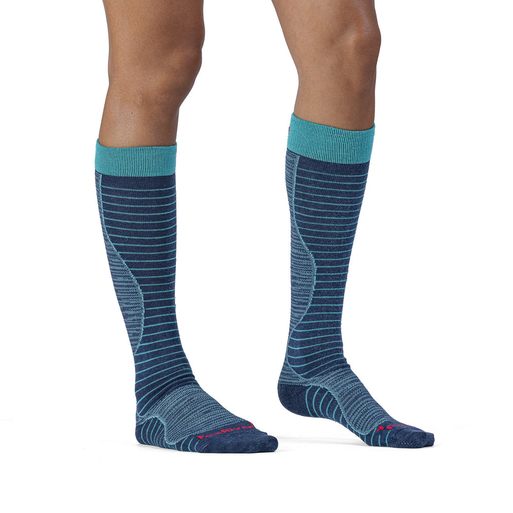 Ski/Snow Carve Ultra-Lightweight Over-The-Calf Charcoal Small - Fox River