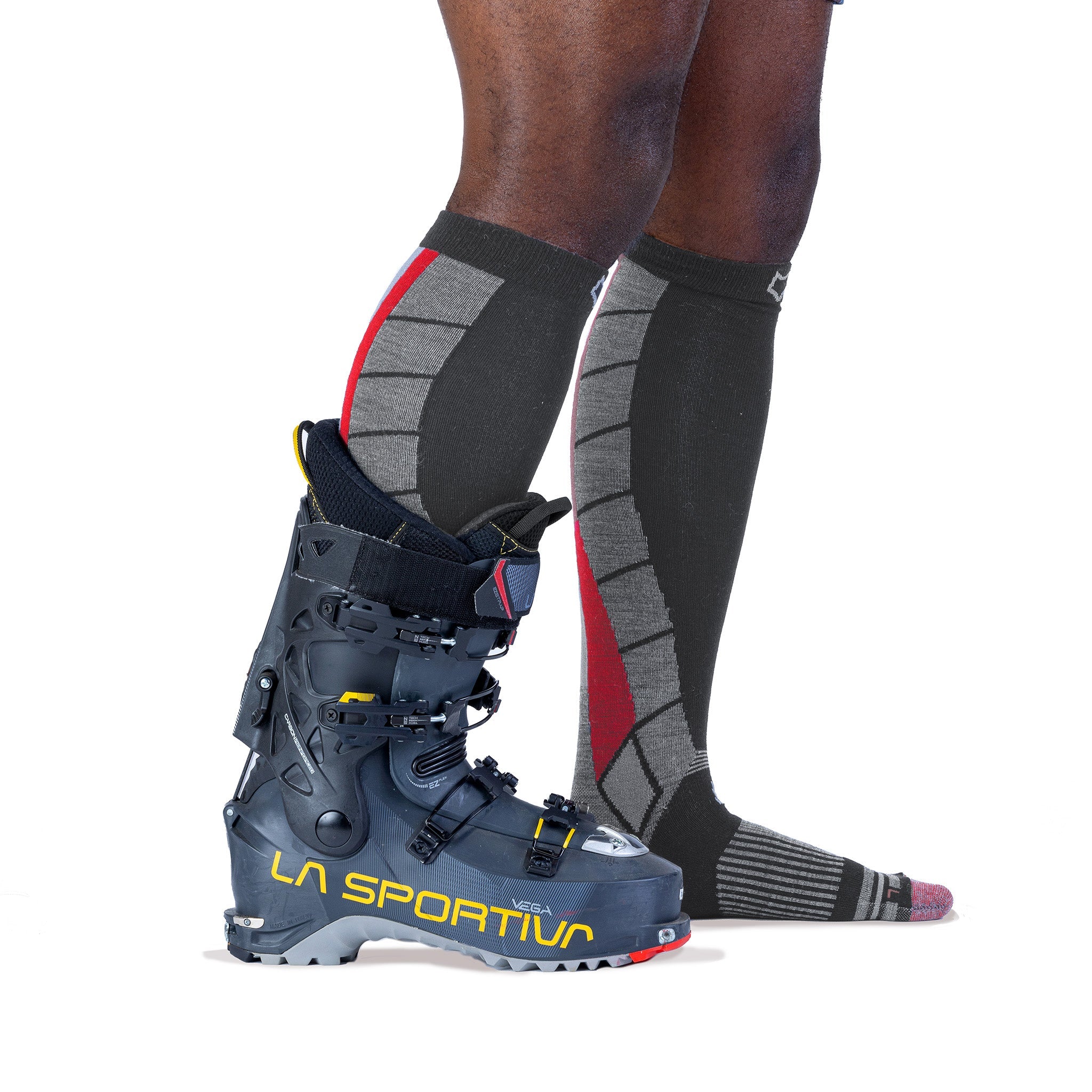 Ski/Snow Grenoble Ultra-Lightweight Over-the-Calf Navy/Green Medium - Fox River