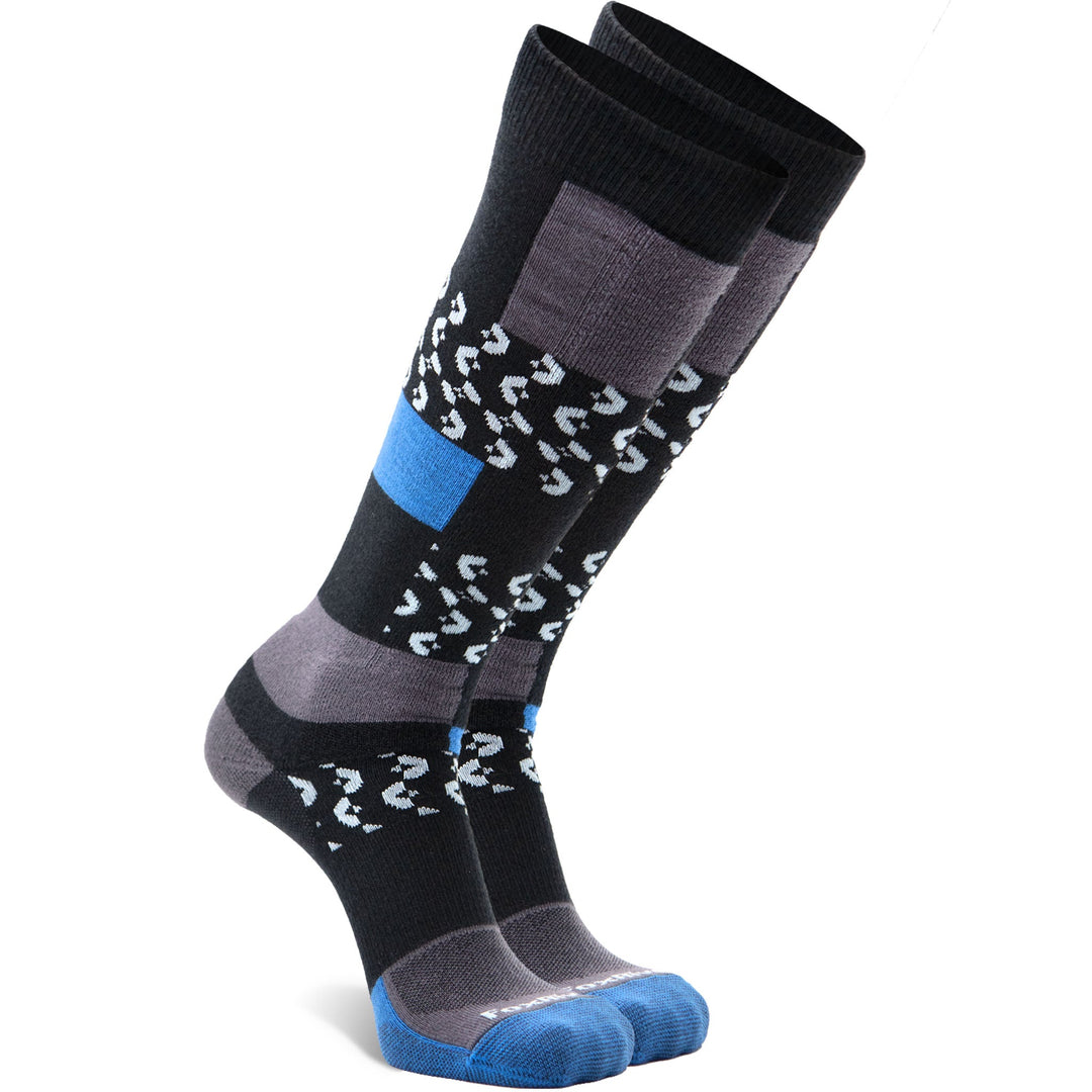 Snow Lifetie Lightweight Over-the-Calf Black/Blue Small - Fox River® Socks