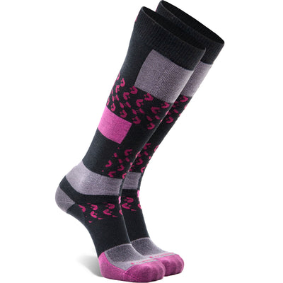 Snow Lifetie Lightweight Over-the-Calf Black/Violet Medium - Fox River® Socks