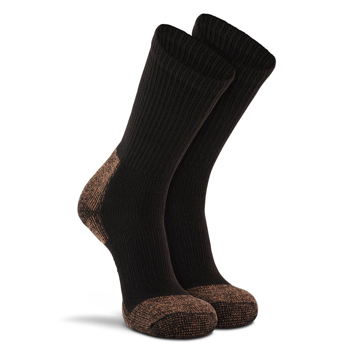 Steel-Toe Heavyweight Crew - 2 Pack Black Medium - Fox River® Socks
