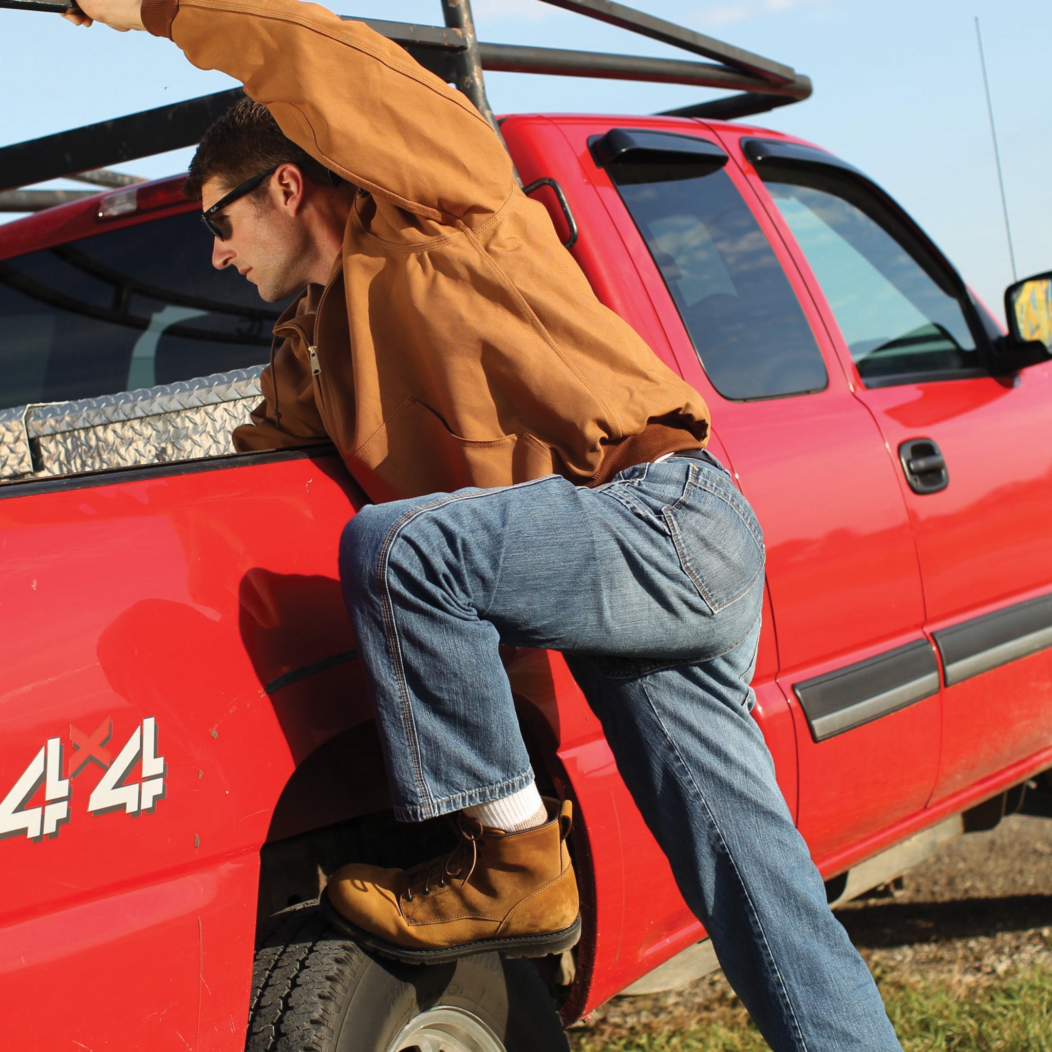 Steel-Toe Lightweight Crew Work Sock - 2 Pack White Medium - Fox River
