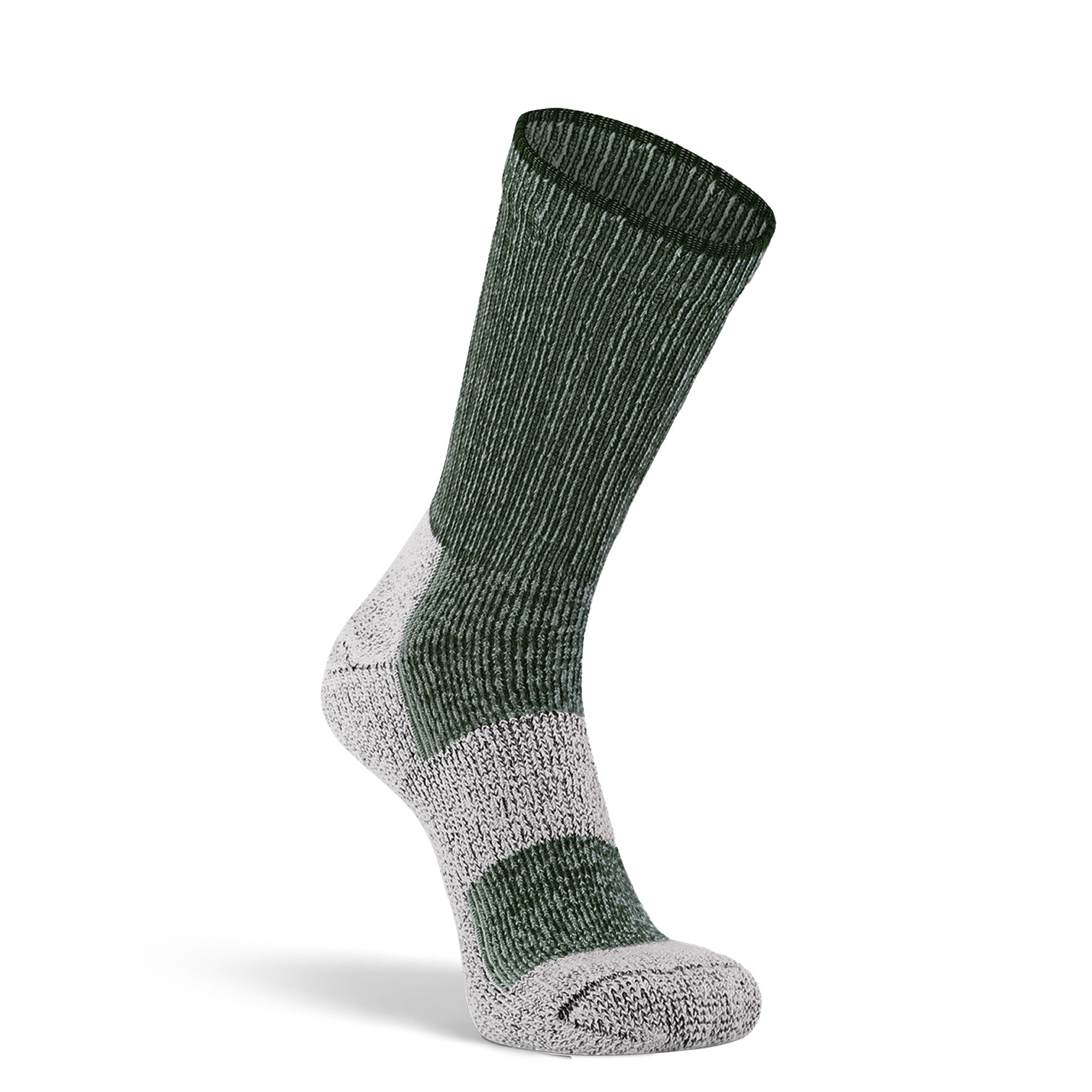 Wick Dry Euro Medium Weight Crew Hiking Sock Olive Medium - Fox River