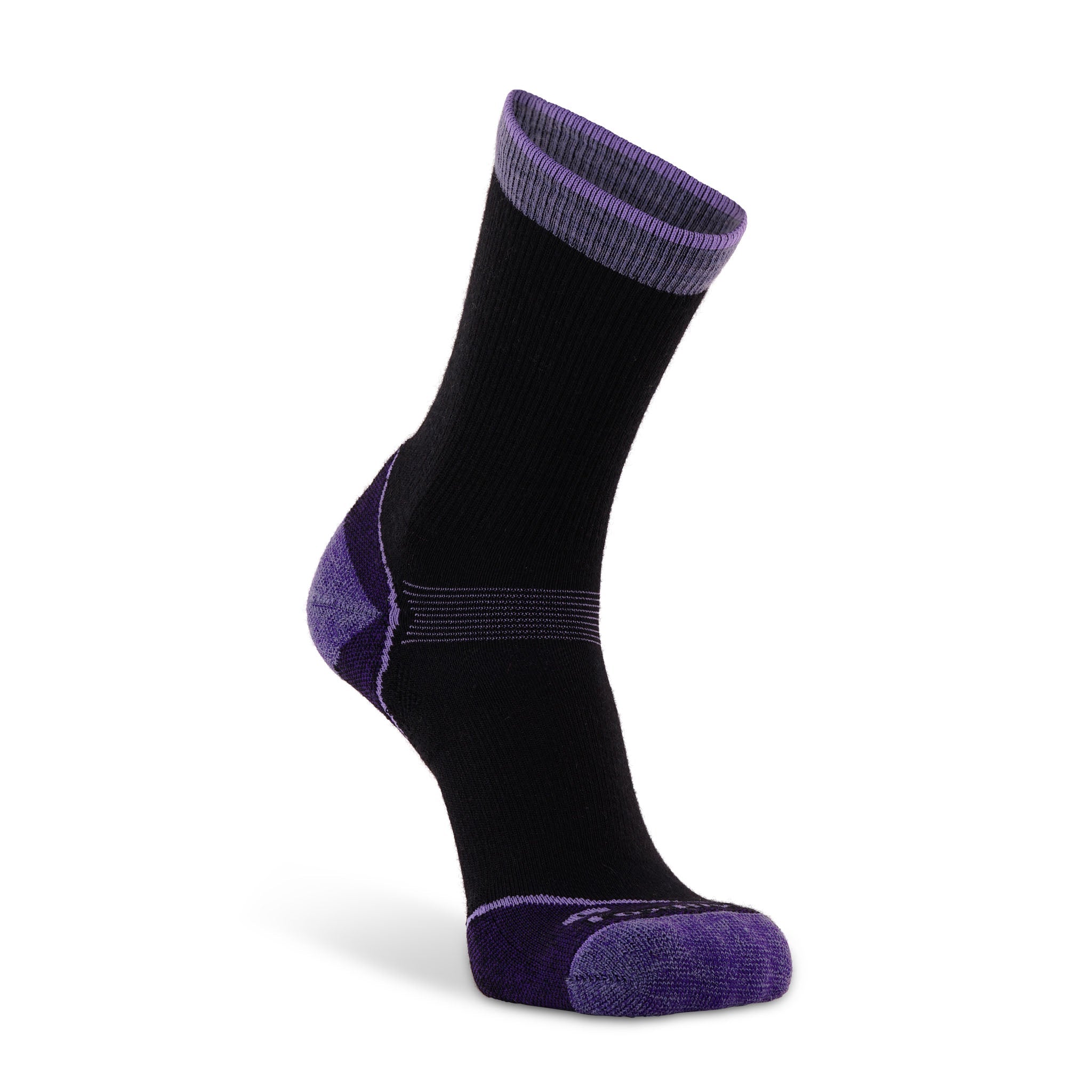 Women's Blazer Lightweight Crew Hiking Sock Black Small - Fox River