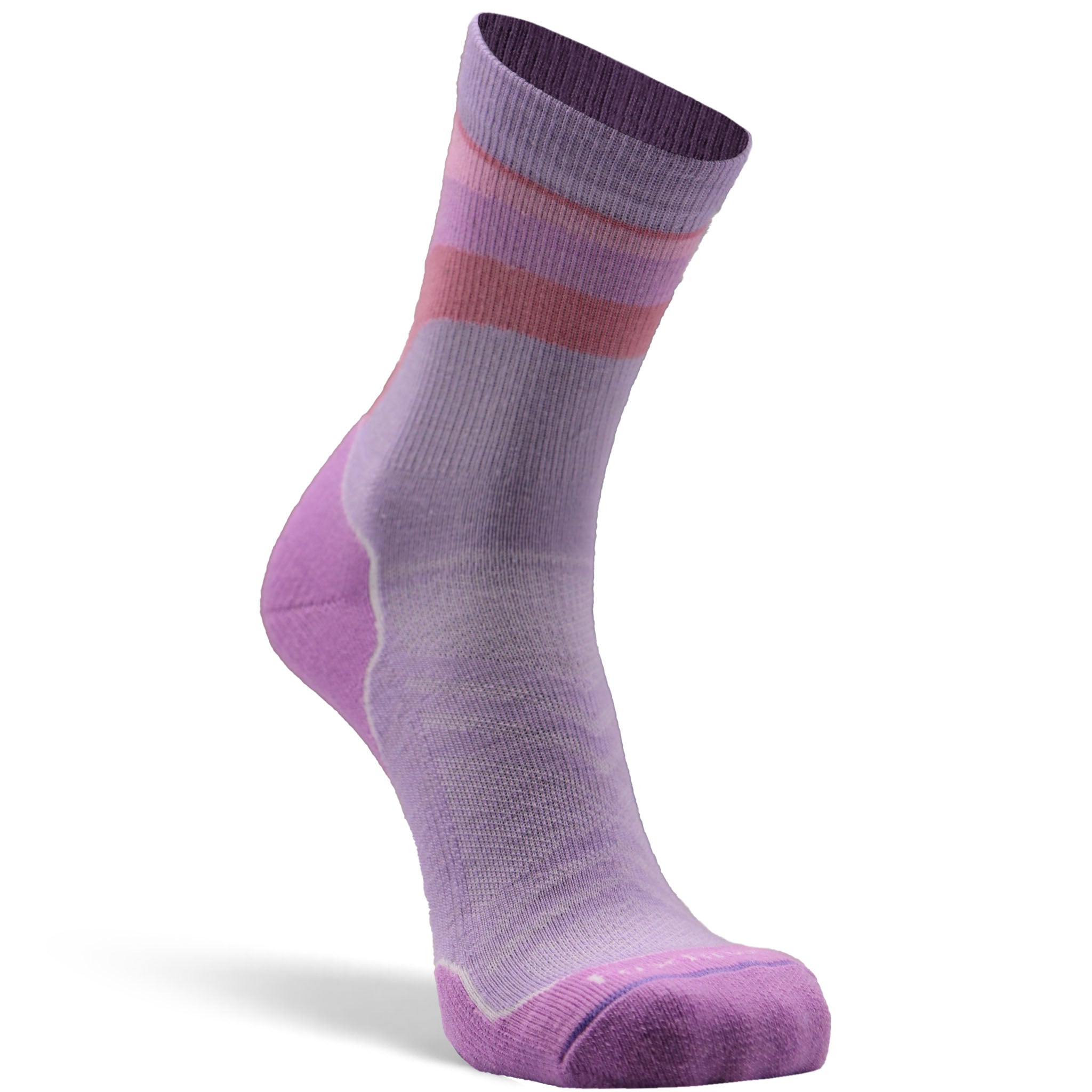 Women's Cairn Lightweight Crew Hiking Sock Lavender Small - Fox River