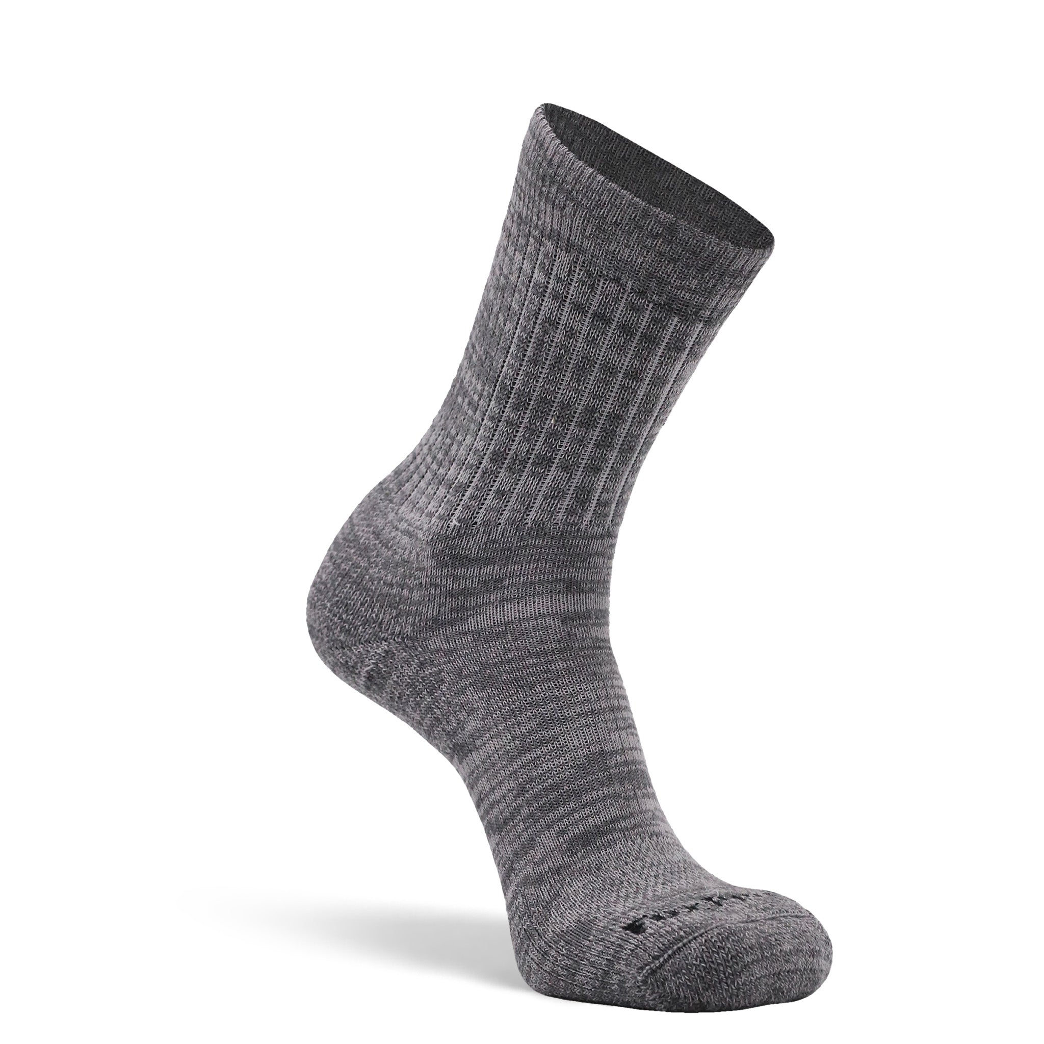 Women's Hematite Lightweight Crew Hiking Sock Iron Medium - Fox River