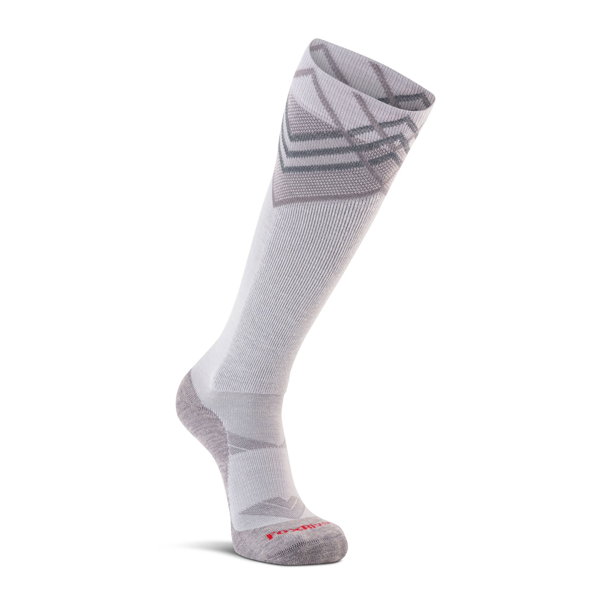 Women's Summit Lightweight Over-The-Calf Ski and Snowboard Sock Grey Medium - Fox River