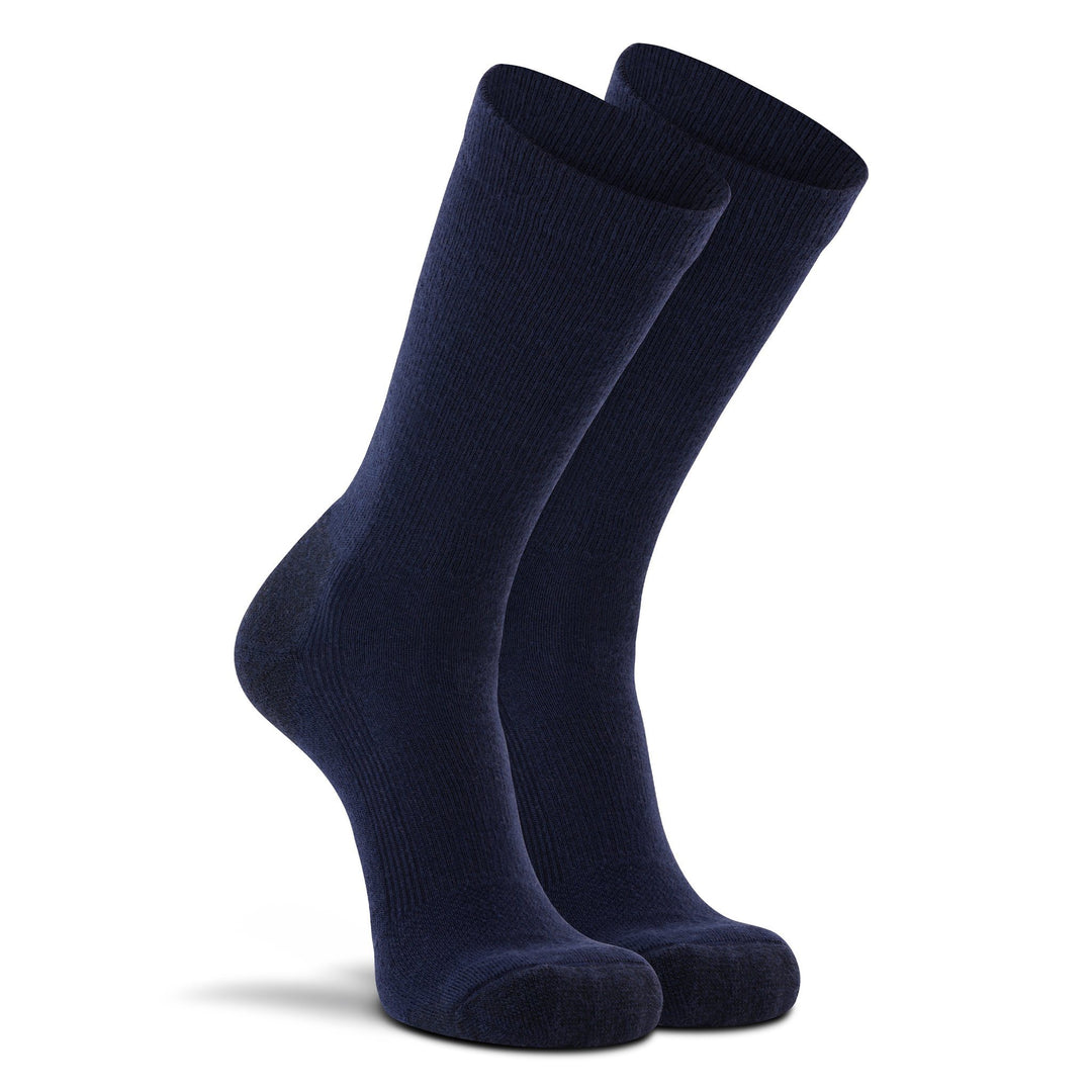 6 Pack Navy Blue Thin Cotton Socks Lightweight High Ankle For