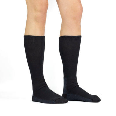 Work Westerner Medium Weight Over-the-Calf - 2 Pack Black Medium - Fox River